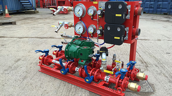 Compressed Air Pressure Control Units ready for shipment to Singapore